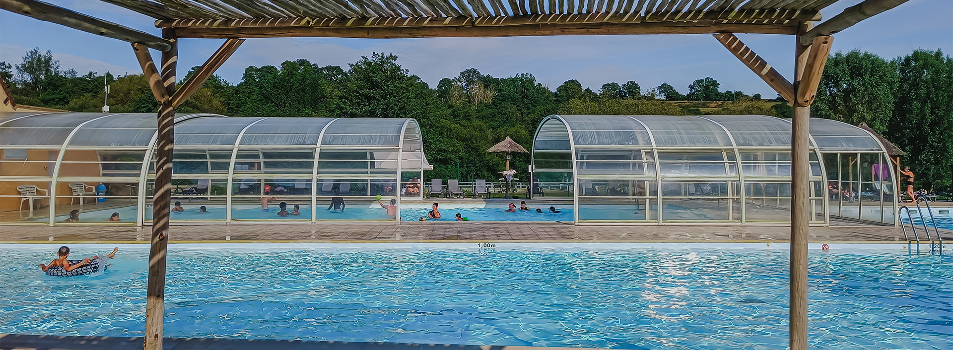 piscine couverte chauffee
